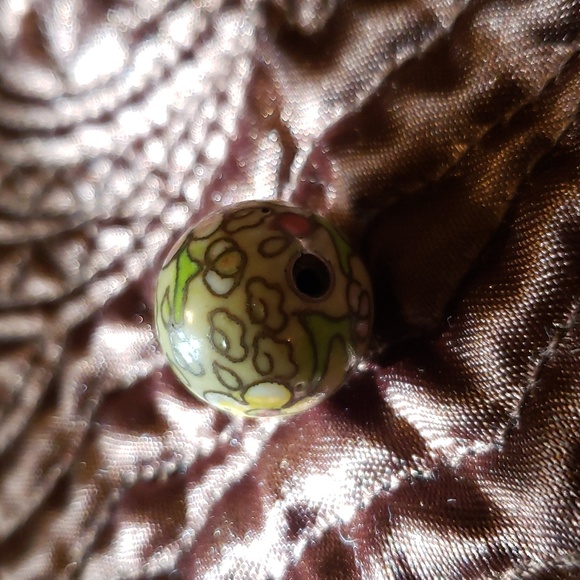 Vintage Cloisonné Bead Pendant - Picture 4 of 6